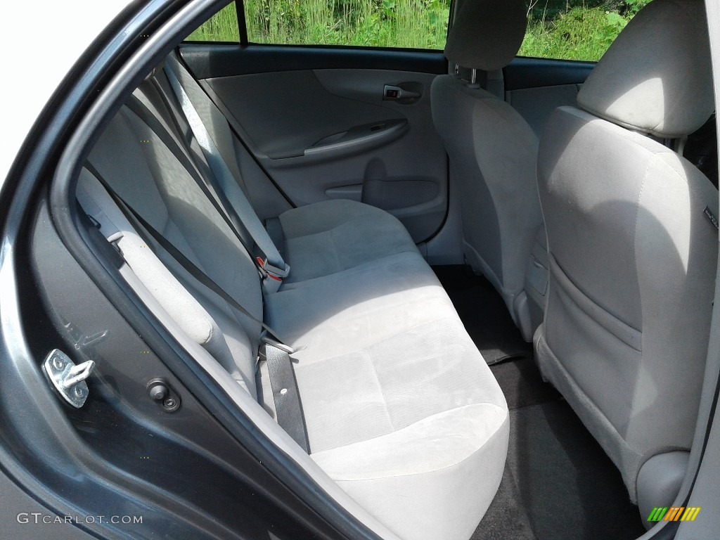 2012 Corolla LE - Magnetic Gray Metallic / Ash photo #17