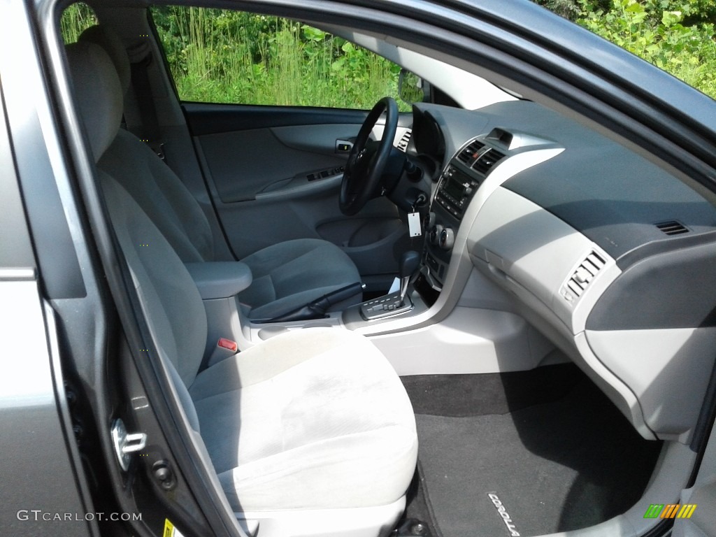 2012 Corolla LE - Magnetic Gray Metallic / Ash photo #18