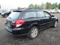 Obsidian Black Pearl 2008 Subaru Outback 2.5XT Limited Wagon Exterior