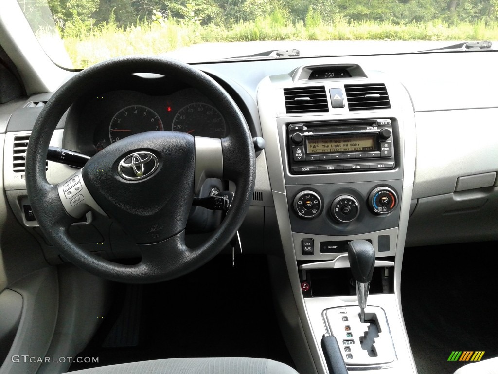 2012 Corolla LE - Magnetic Gray Metallic / Ash photo #19