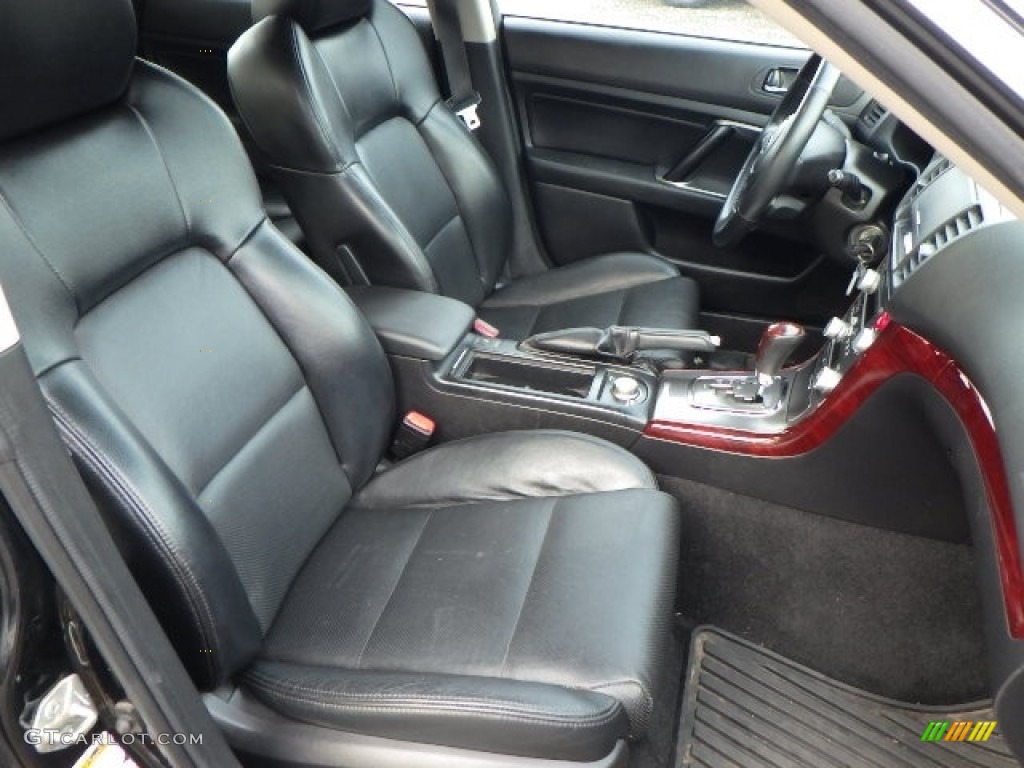 Off Black Interior 2008 Subaru Outback 2.5XT Limited Wagon Photo #142832447
