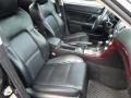 2008 Subaru Outback Off Black Interior Front Seat Photo