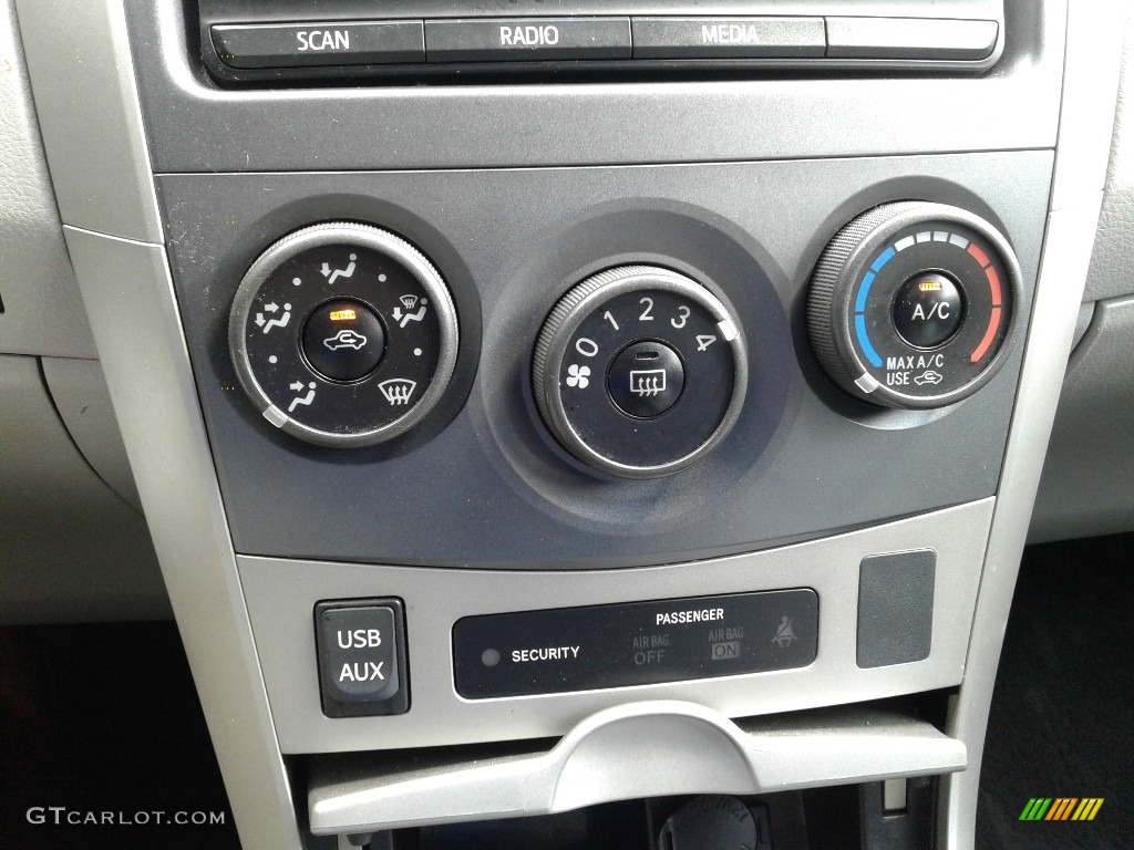 2012 Corolla LE - Magnetic Gray Metallic / Ash photo #24