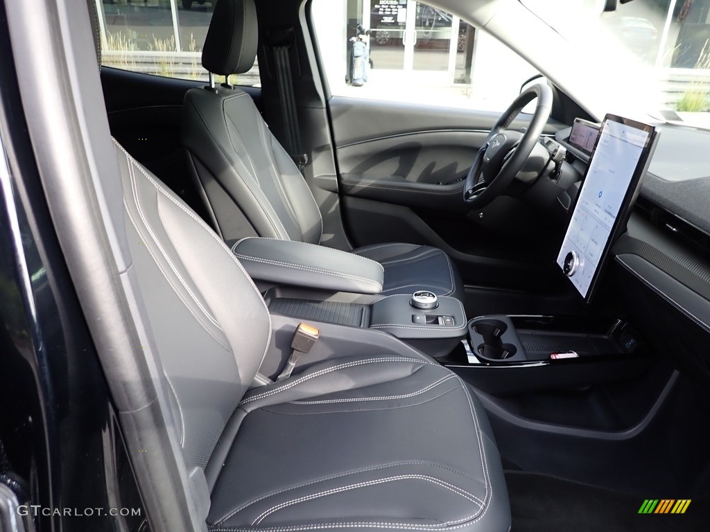 2021 Ford Mustang Mach-E Premium eAWD Front Seat Photo #142833278