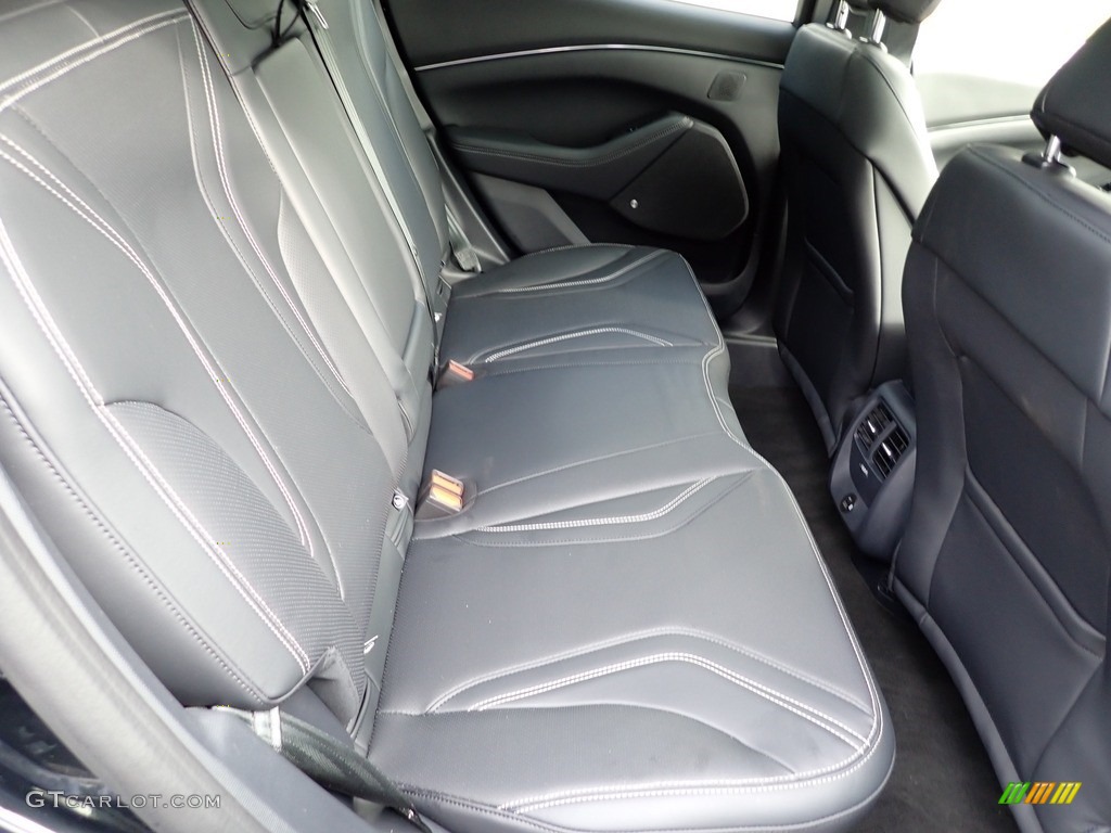 Black Onyx Interior 2021 Ford Mustang Mach-E Premium eAWD Photo #142833332