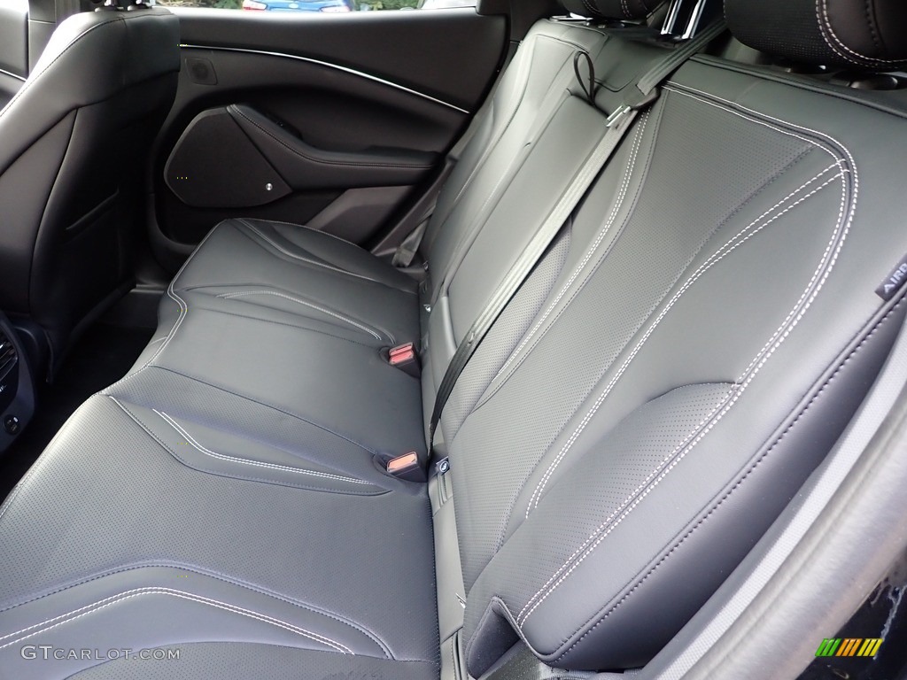 Black Onyx Interior 2021 Ford Mustang Mach-E Premium eAWD Photo #142833356