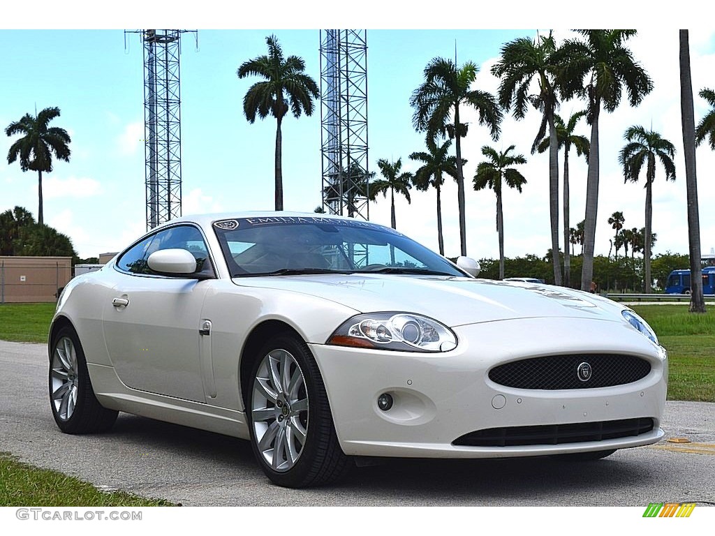 2009 XK XK8 Coupe - Porcelain / Caramel photo #1