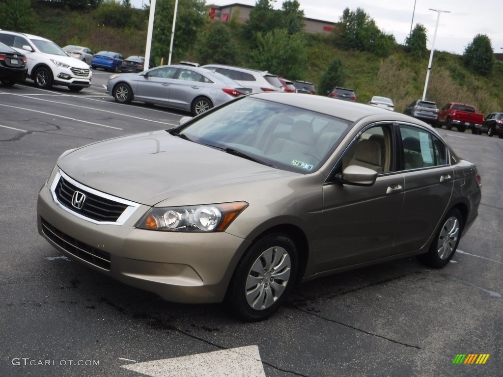 2009 Accord LX Sedan - Bold Beige Metallic / Ivory photo #5