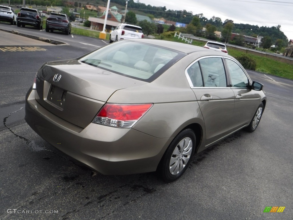 2009 Accord LX Sedan - Bold Beige Metallic / Ivory photo #8