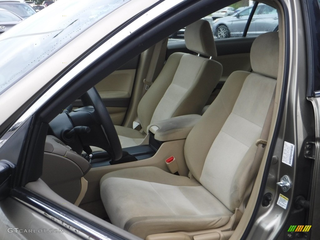 2009 Accord LX Sedan - Bold Beige Metallic / Ivory photo #12