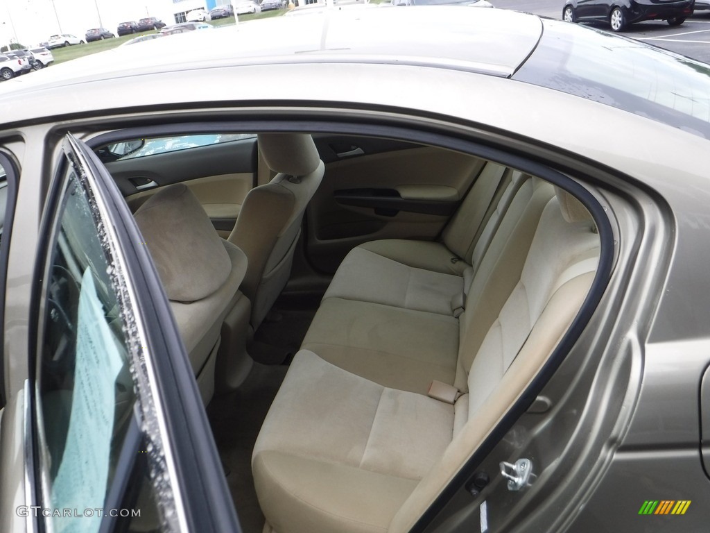 2009 Accord LX Sedan - Bold Beige Metallic / Ivory photo #24
