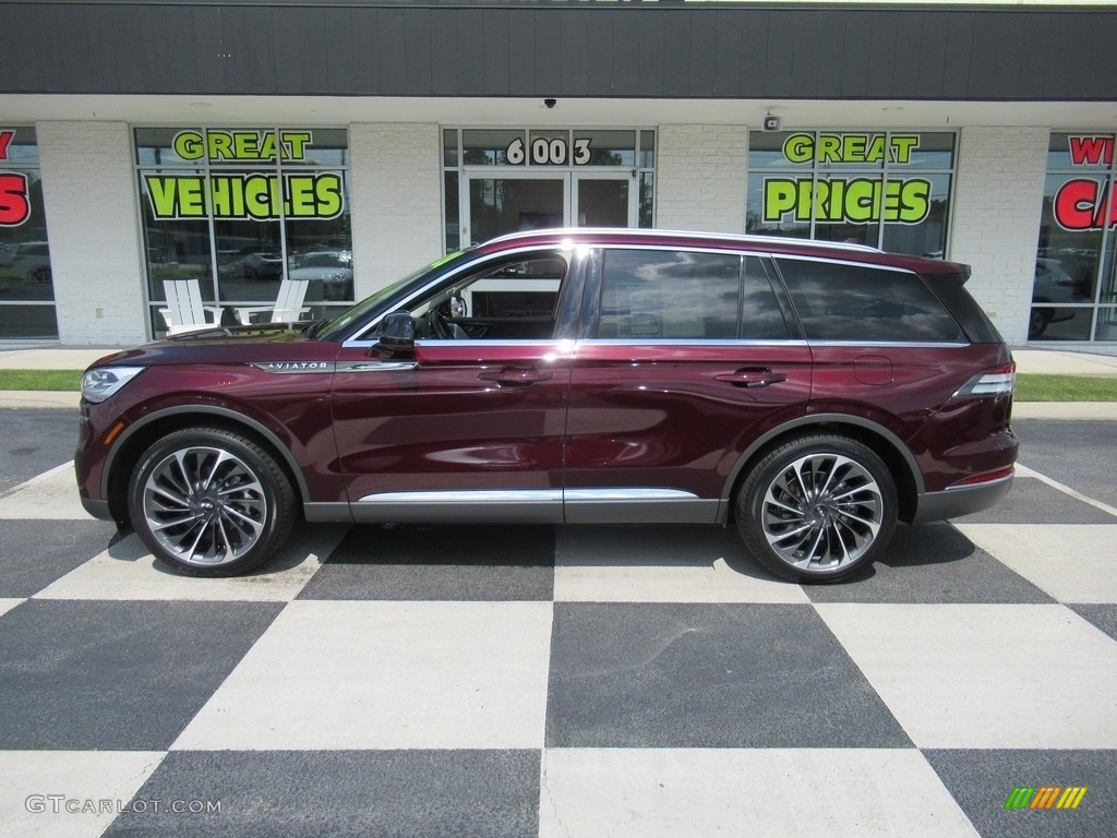 2020 Aviator Reserve AWD - Burgundy Velvet / Ebony photo #1