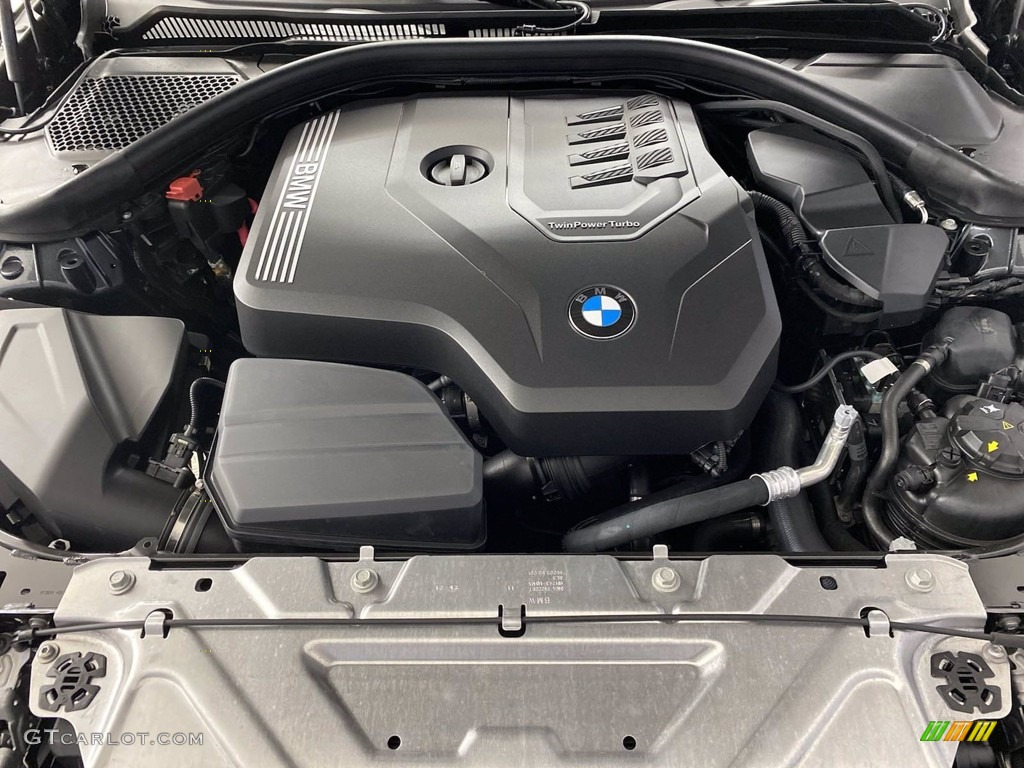2022 BMW 3 Series 330i Sedan 2.0 Liter DI TwinPower Turbocharged DOHC 16-Valve VVT 4 Cylinder Engine Photo #142836239