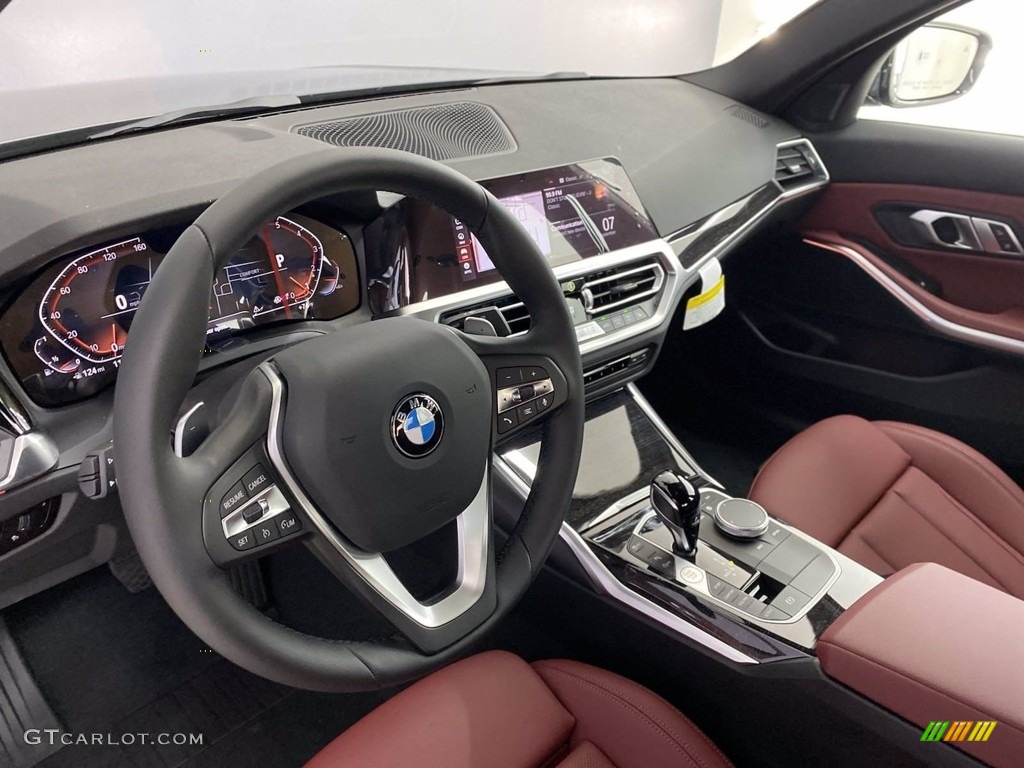 Tacora Red Interior 2022 BMW 3 Series 330i Sedan Photo #142836321