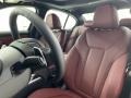 2022 BMW 3 Series Tacora Red Interior Front Seat Photo