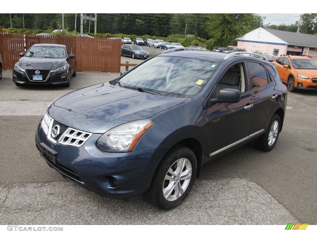 2015 Rogue Select S AWD - Graphite Blue / Gray photo #1