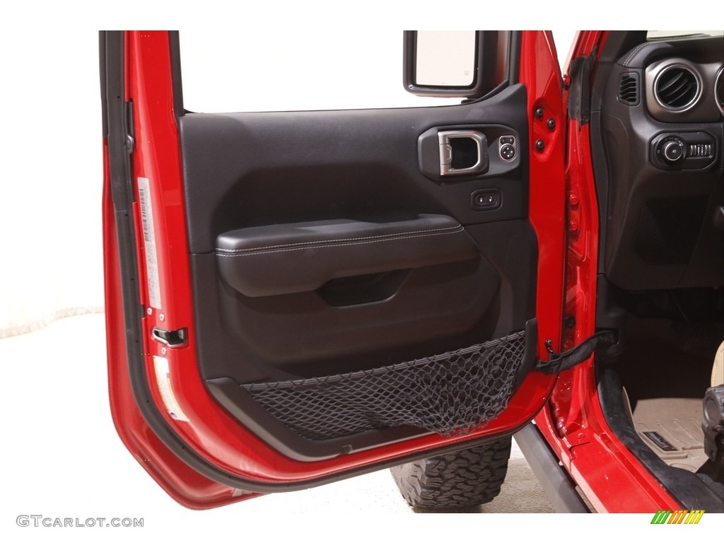 2019 Wrangler Rubicon 4x4 - Firecracker Red / Black/Heritage Tan photo #4