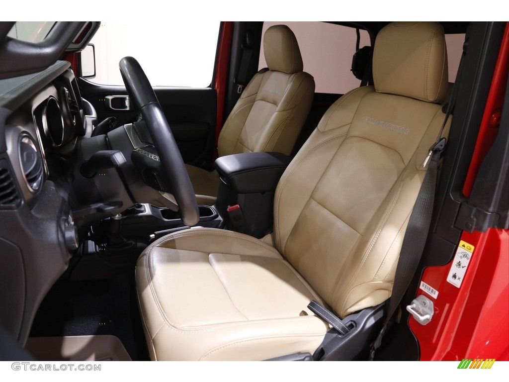 2019 Jeep Wrangler Rubicon 4x4 Front Seat Photo #142837431