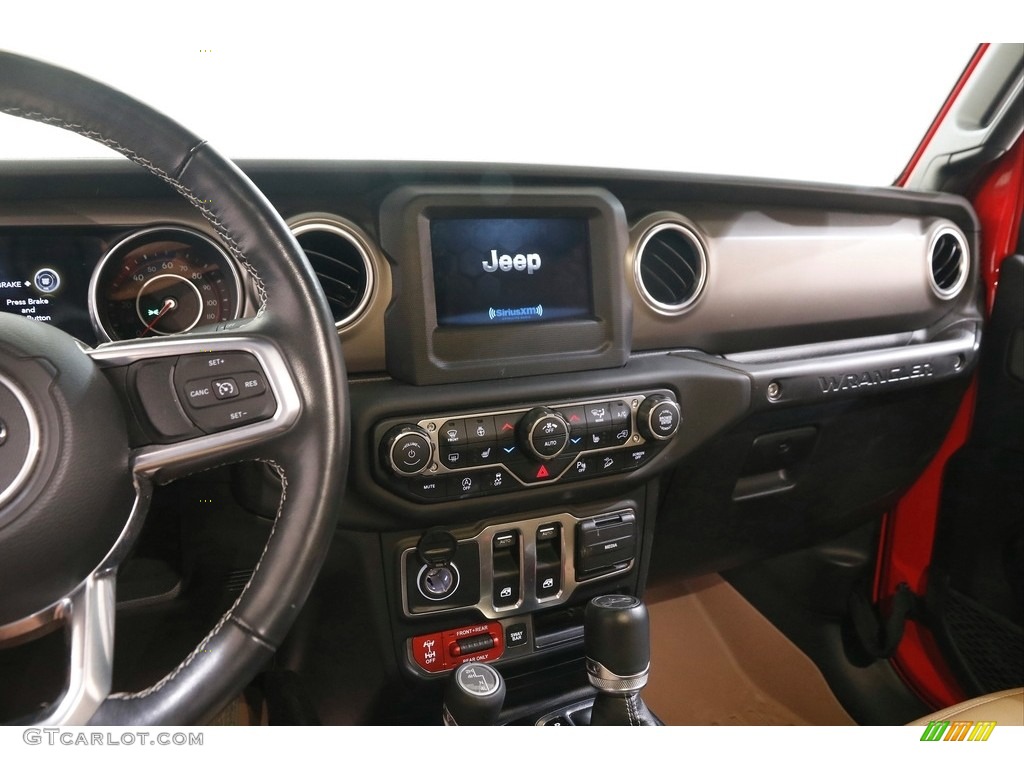 2019 Wrangler Rubicon 4x4 - Firecracker Red / Black/Heritage Tan photo #7