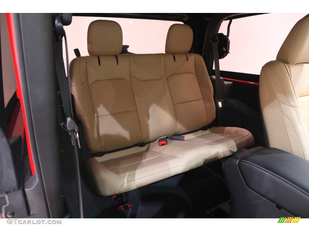 2019 Wrangler Rubicon 4x4 - Firecracker Red / Black/Heritage Tan photo #16