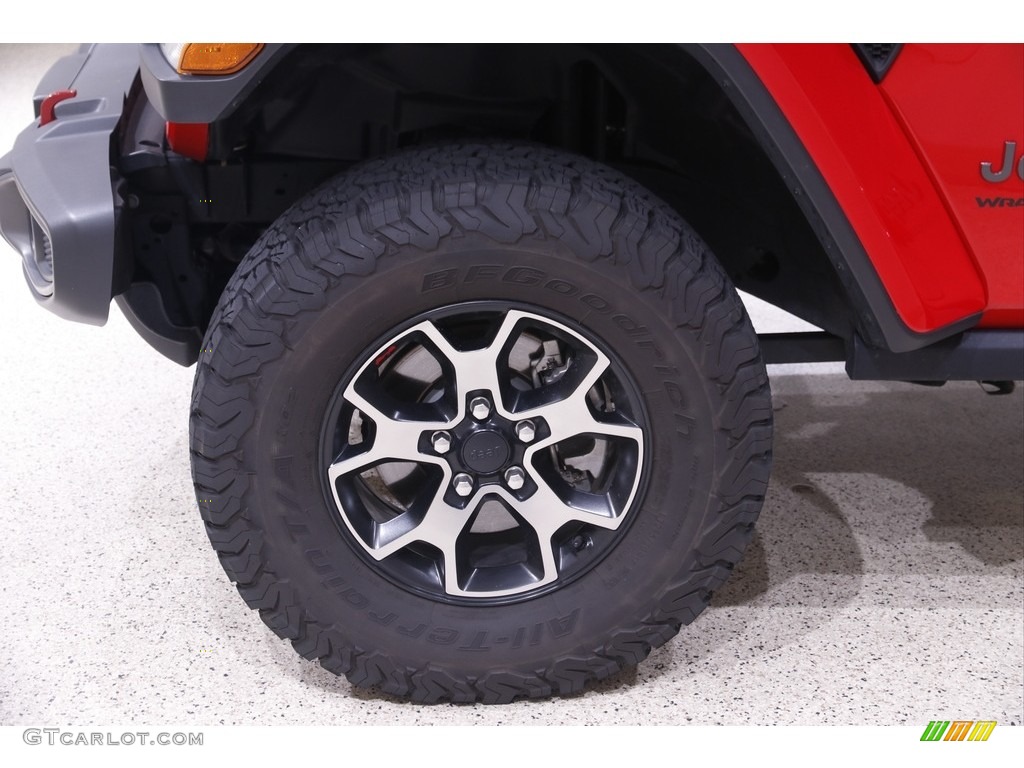 2019 Wrangler Rubicon 4x4 - Firecracker Red / Black/Heritage Tan photo #20