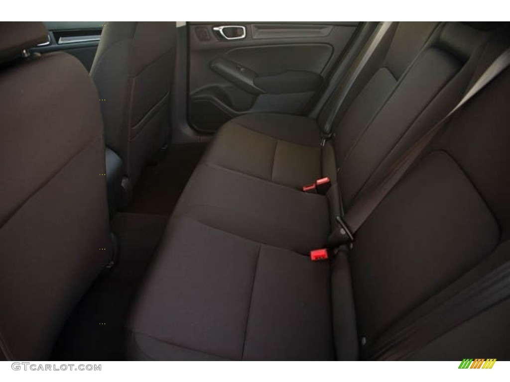 Black Interior 2022 Honda Civic EX Sedan Photo #142837968