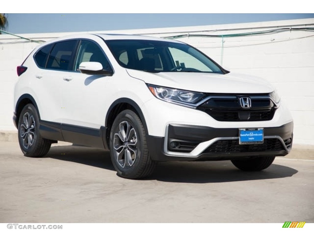 Platinum White Pearl Honda CR-V