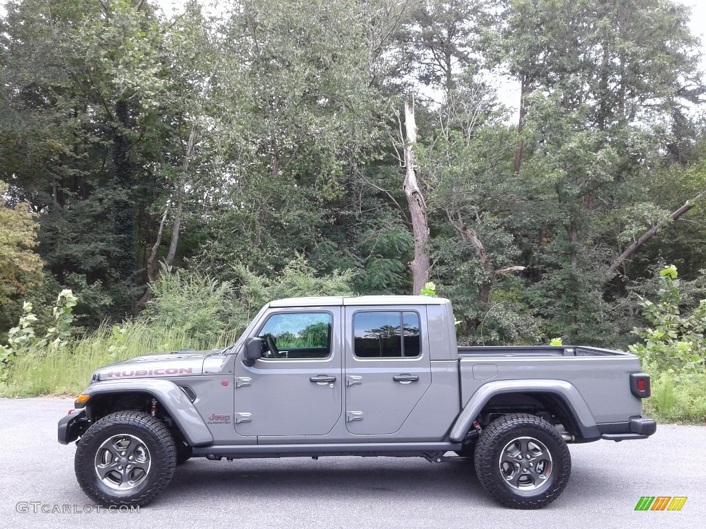 2021 Gladiator Rubicon 4x4 - Sting-Gray / Black photo #1