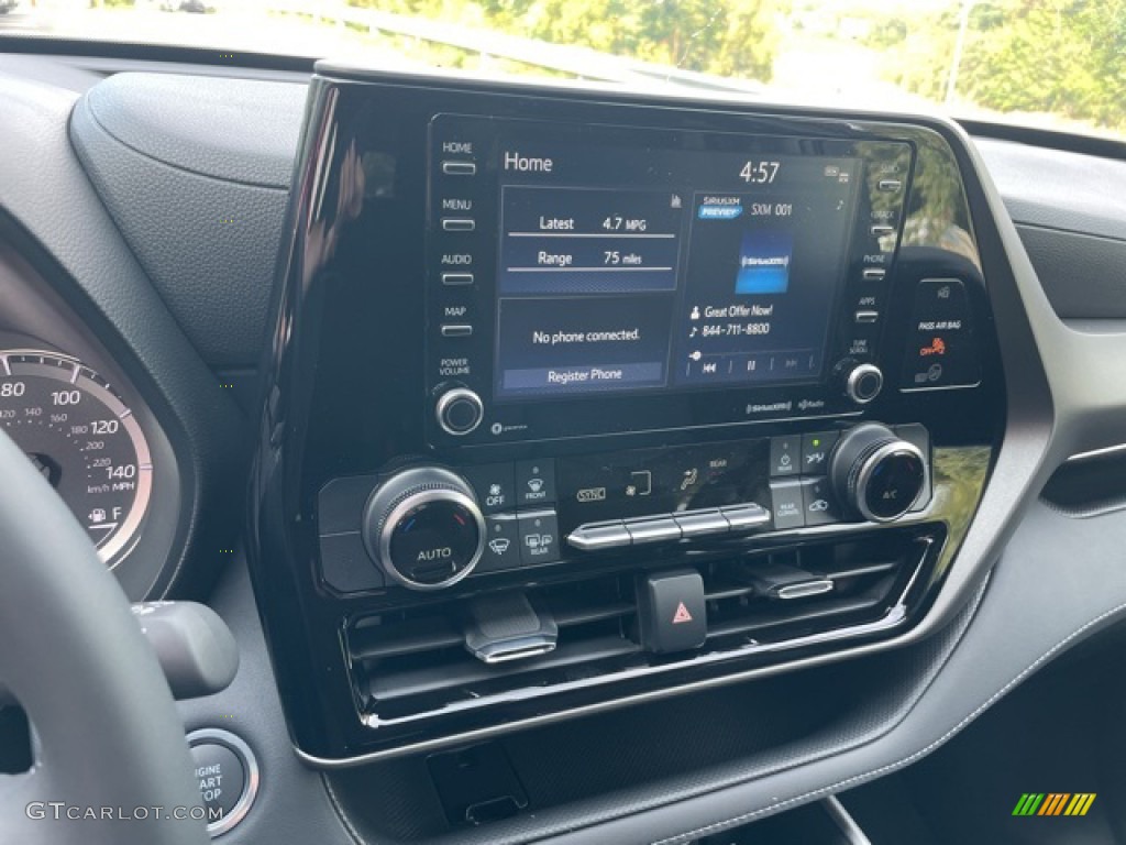 2021 Highlander LE AWD - Magnetic Gray Metallic / Black photo #5