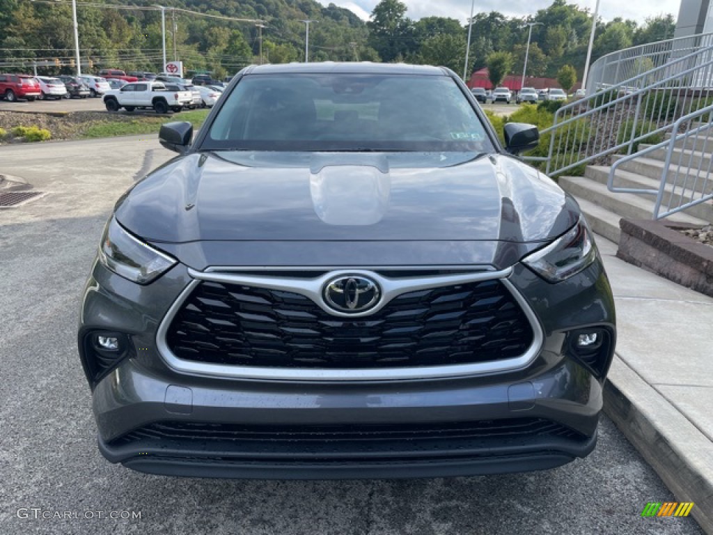 2021 Highlander LE AWD - Magnetic Gray Metallic / Black photo #6