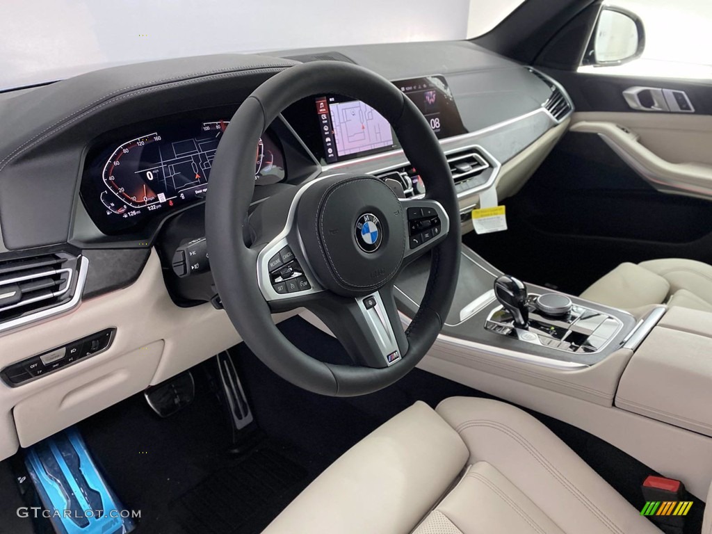 Ivory White Interior 2022 BMW X5 xDrive40i Photo #142838367