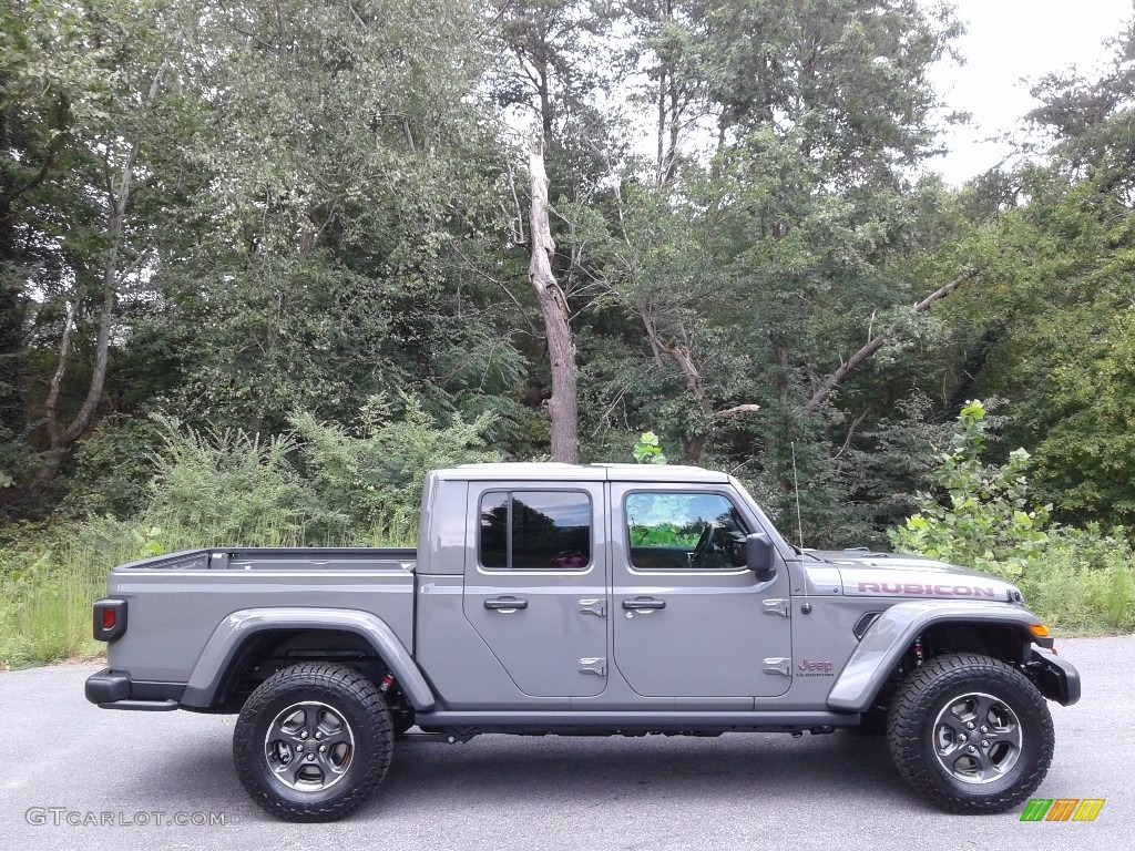 Sting-Gray 2021 Jeep Gladiator Rubicon 4x4 Exterior Photo #142838409