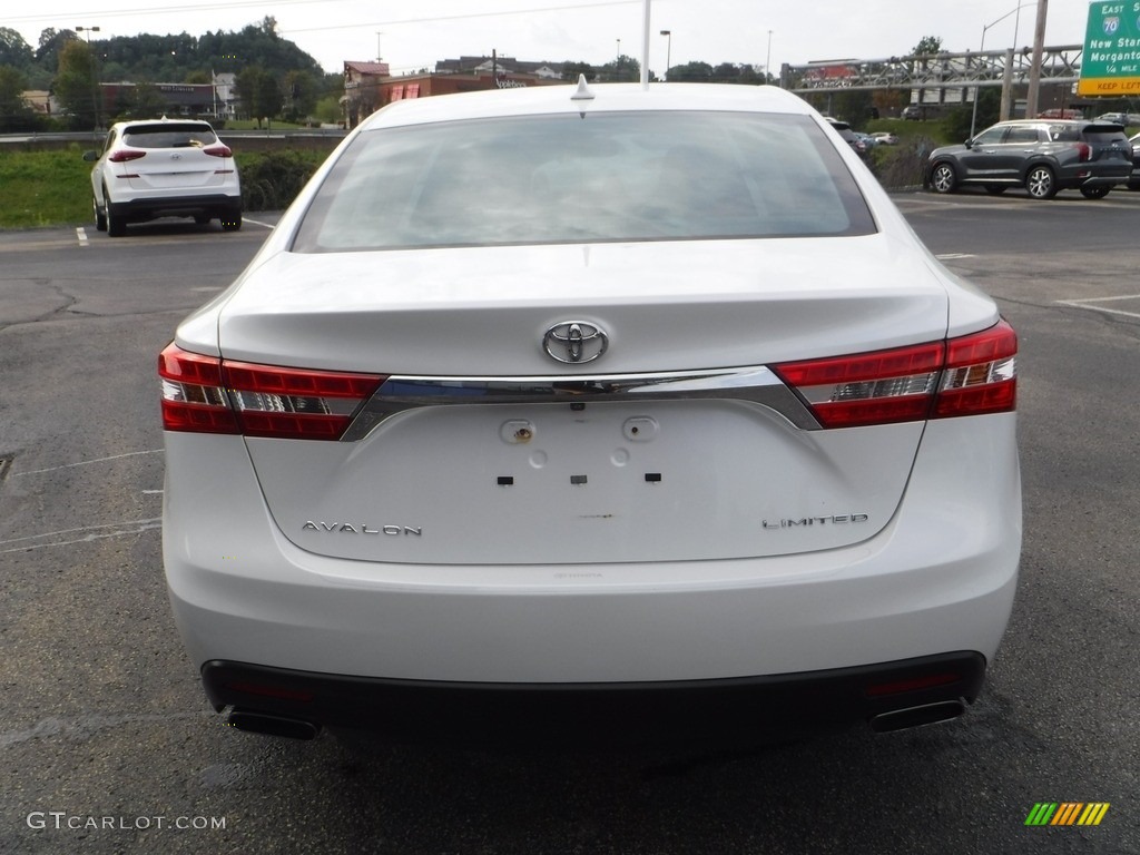 2014 Avalon Limited - Blizzard Pearl / Black photo #9