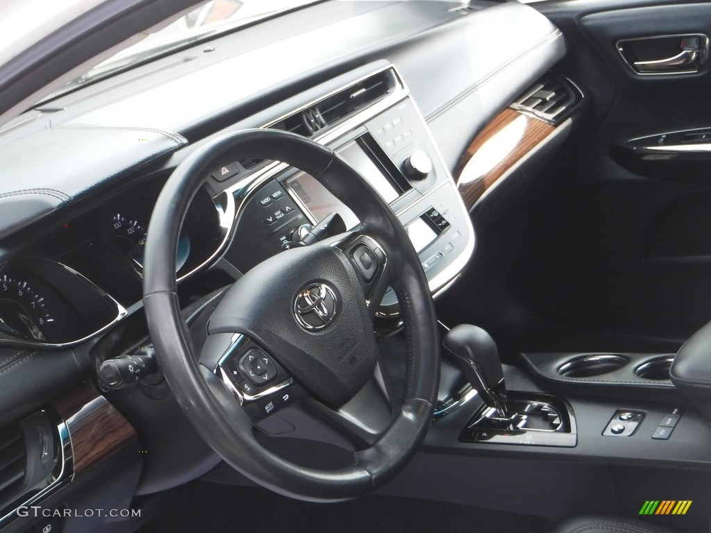 2014 Avalon Limited - Blizzard Pearl / Black photo #13