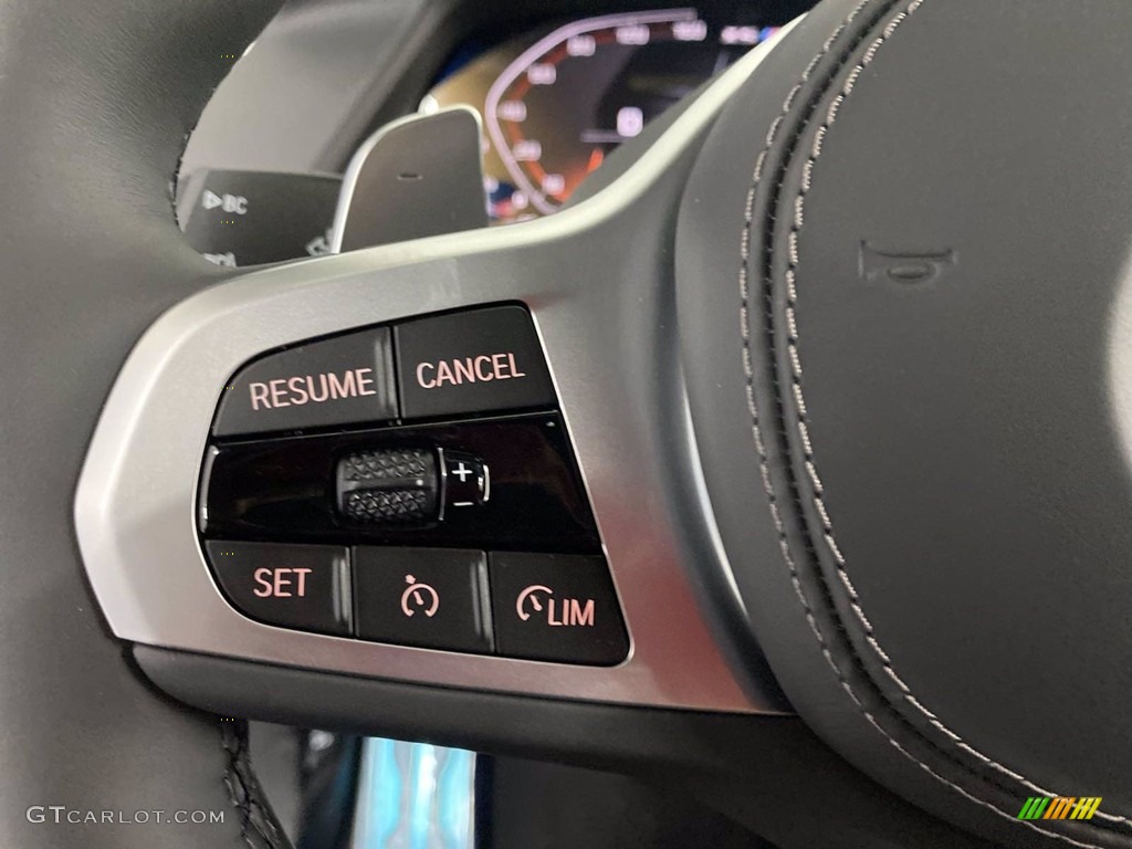 2022 BMW X5 M50i Cognac Steering Wheel Photo #142839210