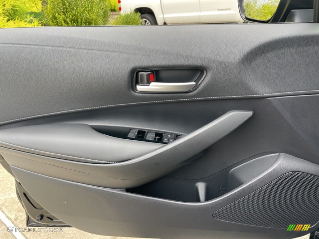 2022 Toyota Corolla Hatchback SE Nightshade Edition Black Door Panel Photo #142839309