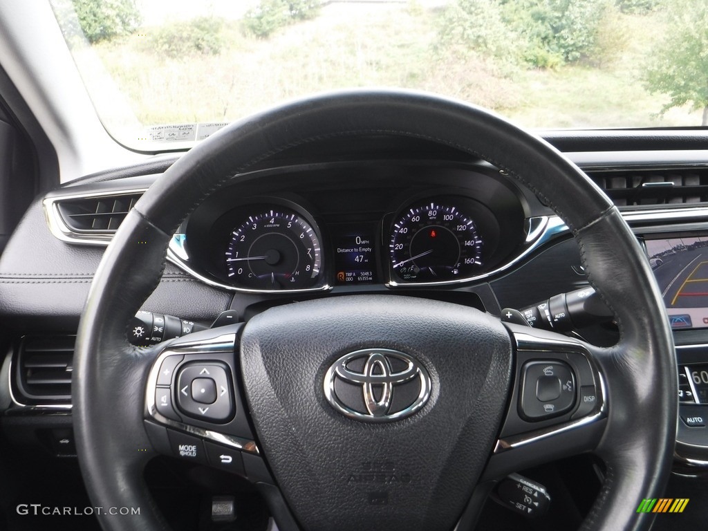 2014 Avalon Limited - Blizzard Pearl / Black photo #23