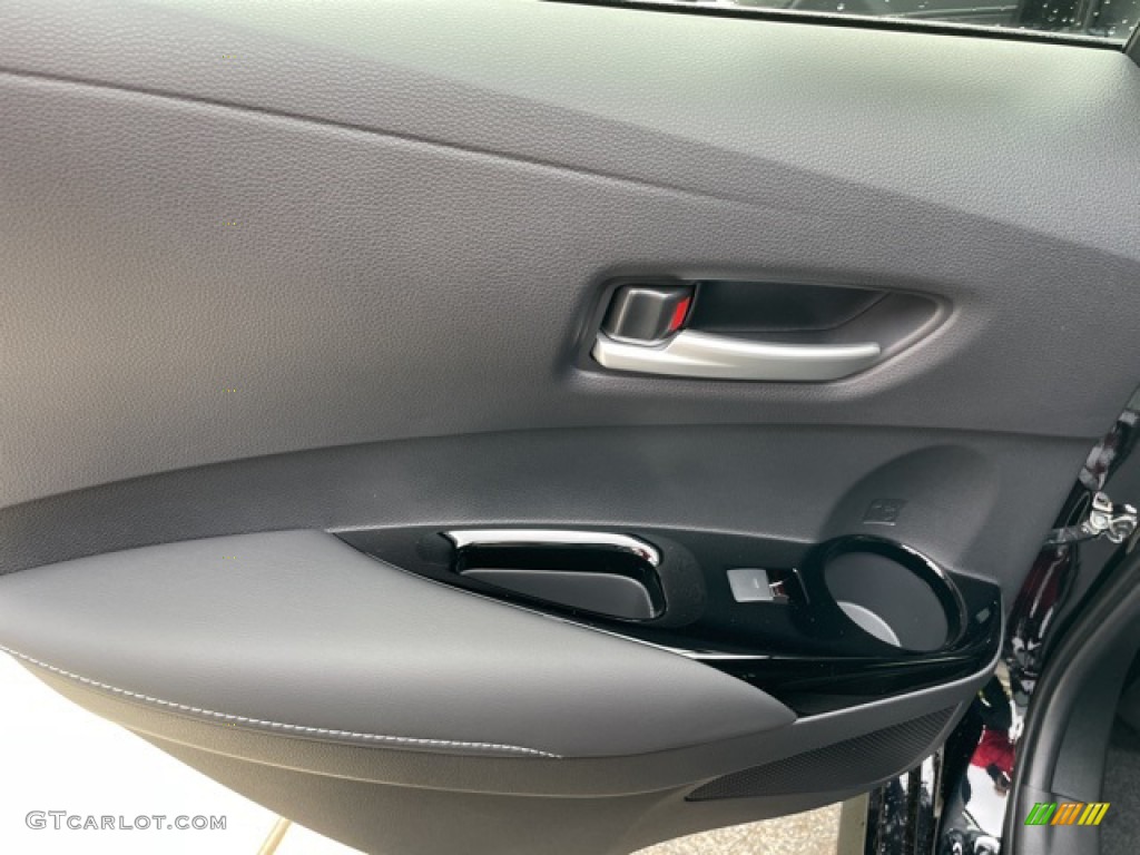 2022 Toyota Corolla Hatchback SE Nightshade Edition Black Door Panel Photo #142839465