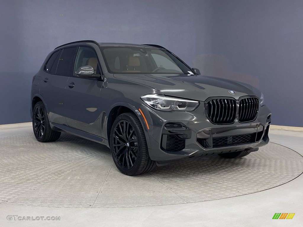 Dravit Grey Metallic 2022 BMW X5 M50i Exterior Photo #142839549