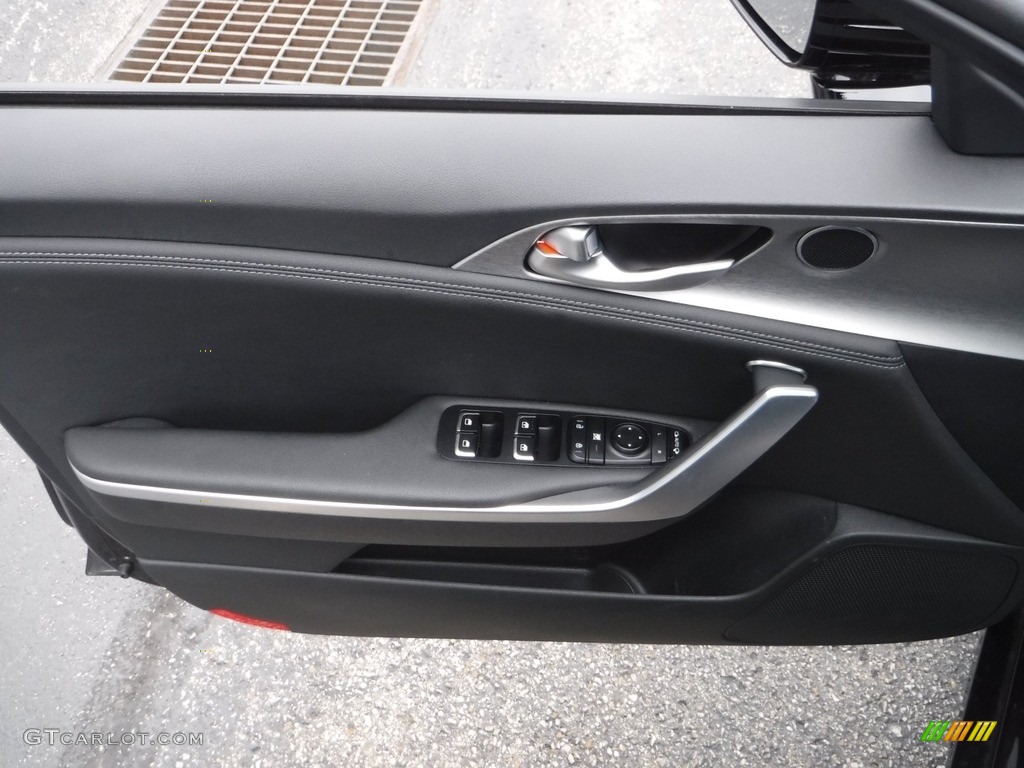 2020 Kia Stinger GT AWD Black Door Panel Photo #142840440