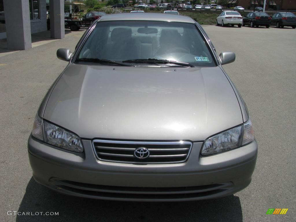 2001 Camry CE - Antique Sage Pearl / Gray photo #9