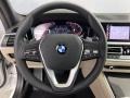 Canberra Beige 2022 BMW 3 Series 330i Sedan Steering Wheel