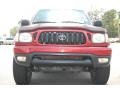 2002 Impulse Red Pearl Toyota Tacoma V6 PreRunner TRD Double Cab  photo #2