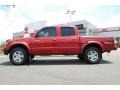 2002 Impulse Red Pearl Toyota Tacoma V6 PreRunner TRD Double Cab  photo #3