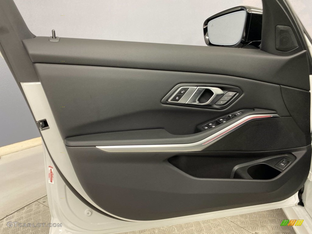 2022 BMW 3 Series M340i Sedan Black Door Panel Photo #142842042