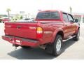 2002 Impulse Red Pearl Toyota Tacoma V6 PreRunner TRD Double Cab  photo #5