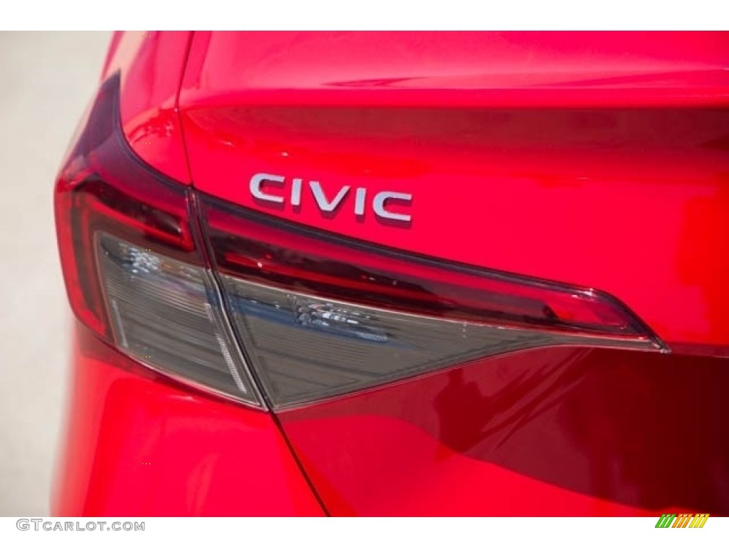 2022 Honda Civic LX Sedan Marks and Logos Photos