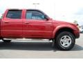 2002 Impulse Red Pearl Toyota Tacoma V6 PreRunner TRD Double Cab  photo #7