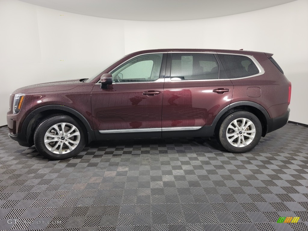 2020 Telluride LX - Sangria / Black photo #7