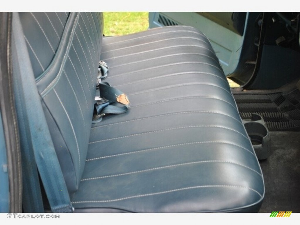 Blue Interior 1984 GMC C/K C1500 High Sierra Regular Cab Photo #142843122